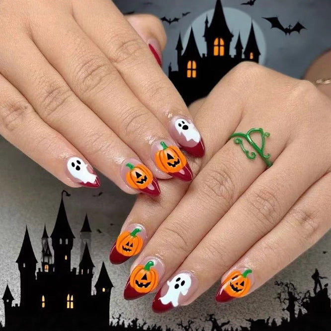 Halloween-Themen Künstlerische Nagelverbesserungen Brehn
