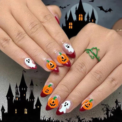 Halloween-Themen Künstlerische Nagelverbesserungen Brehn