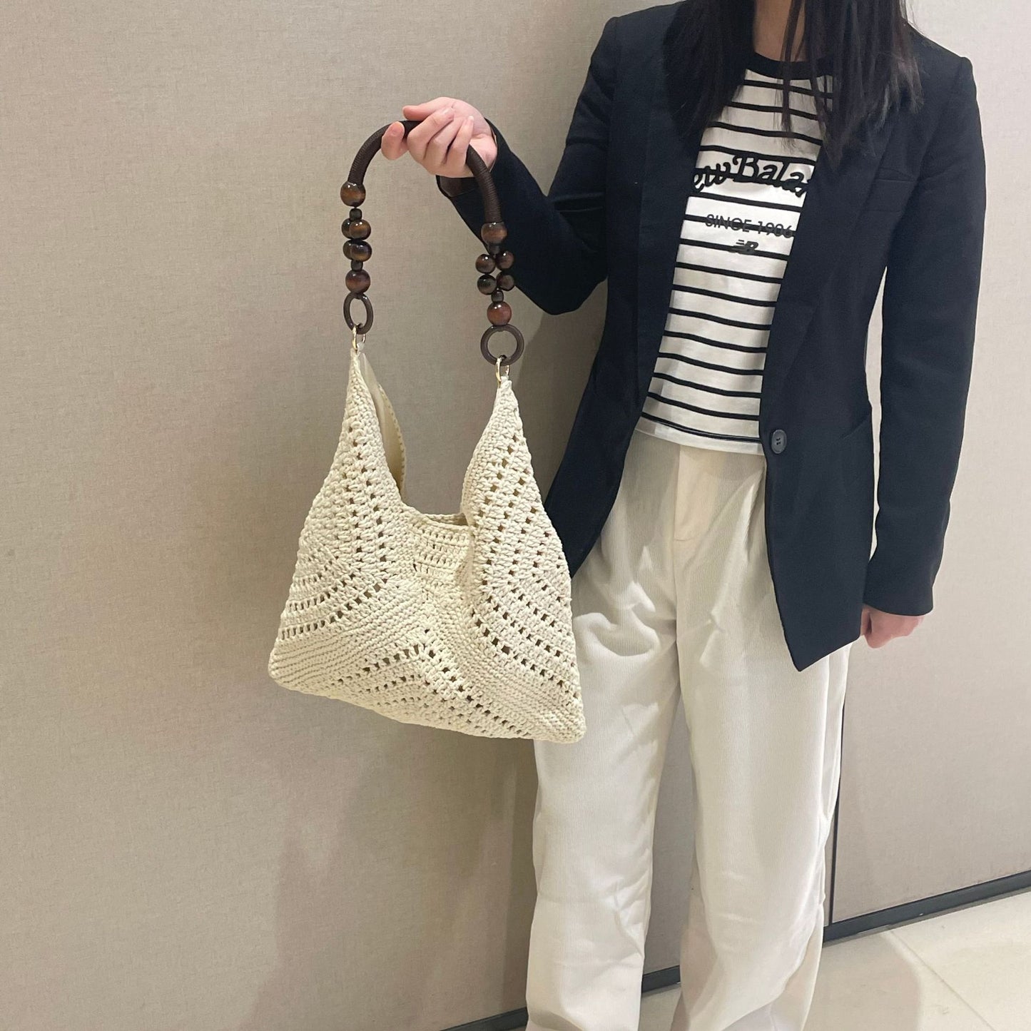 Handgefertigte Makramee Tasche Brehn