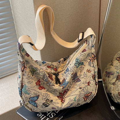 Dekorative Floral Gemusterte Slingtasche