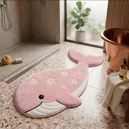 Niedliche Pinguin Plüsch Badmatte