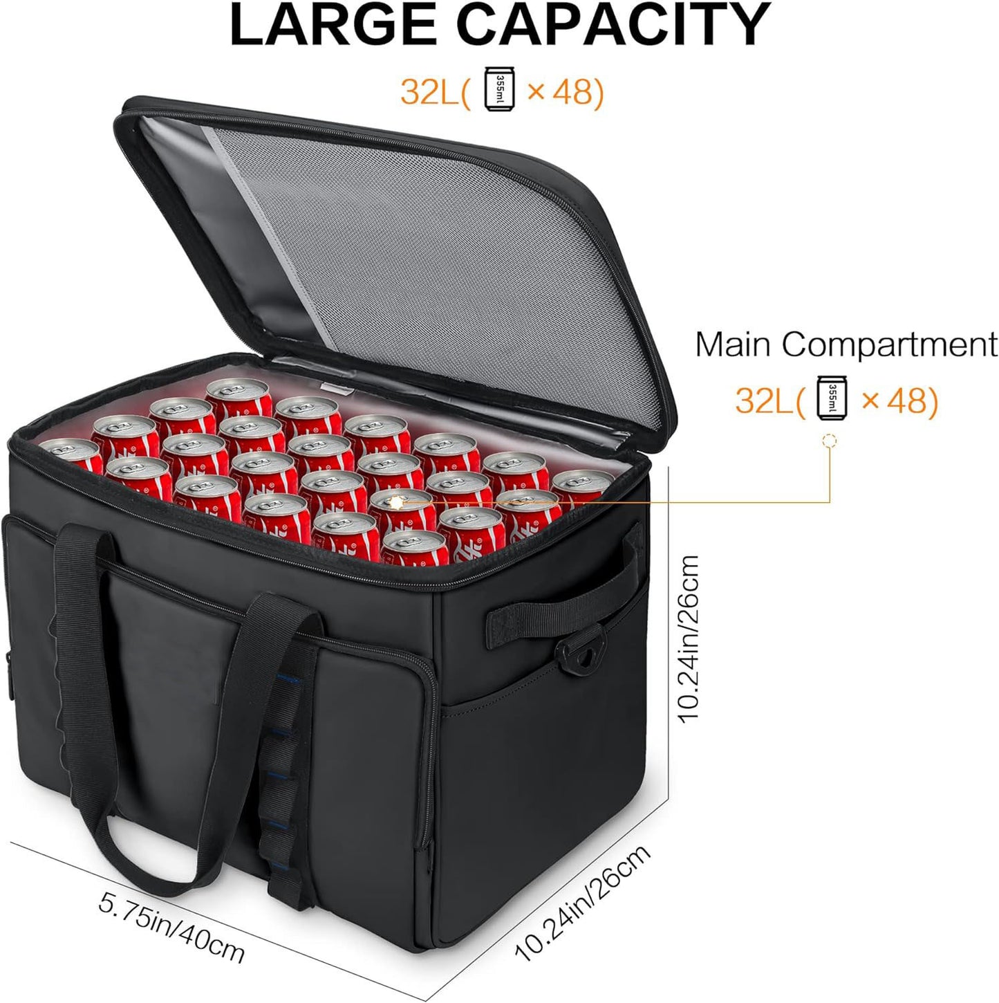 Damen Isolierte Picknickkühltasche Brehn