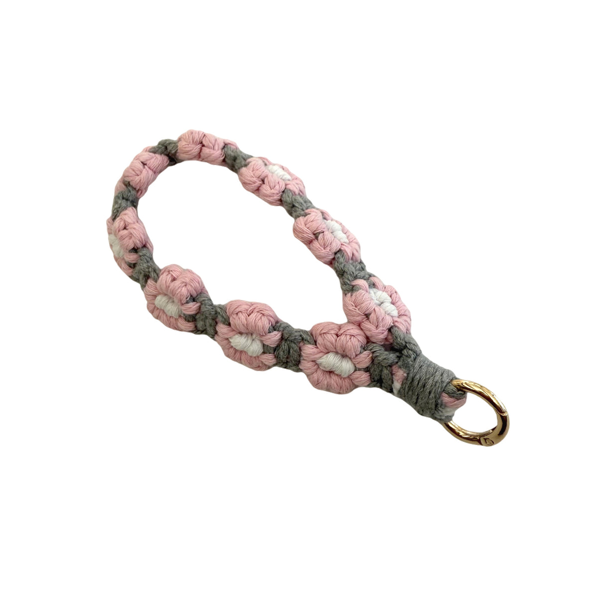 Floral Makramee Schlüsselanhänger Halter Brehn