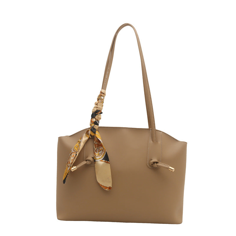 Elegante Schal-Akzent-Handtasche