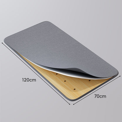 Große perforierte Bambusregalplatte mit belüftetem Lattendesign
