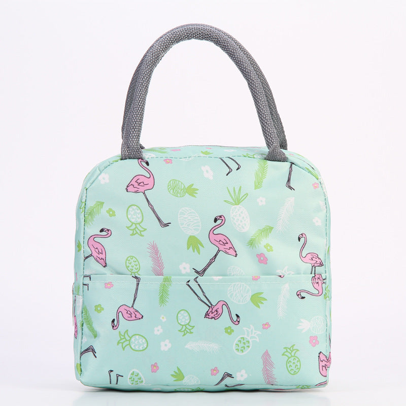 Isolierte Flamingo-Themen Lunch-Tasche Brehn