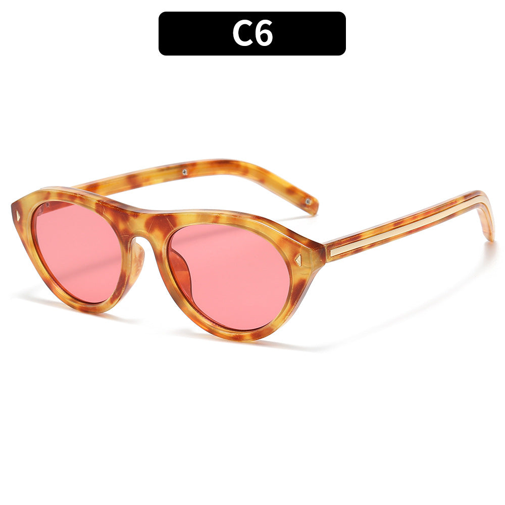 Eleganter Look Stylische Katzenaugen-Sonnenbrille