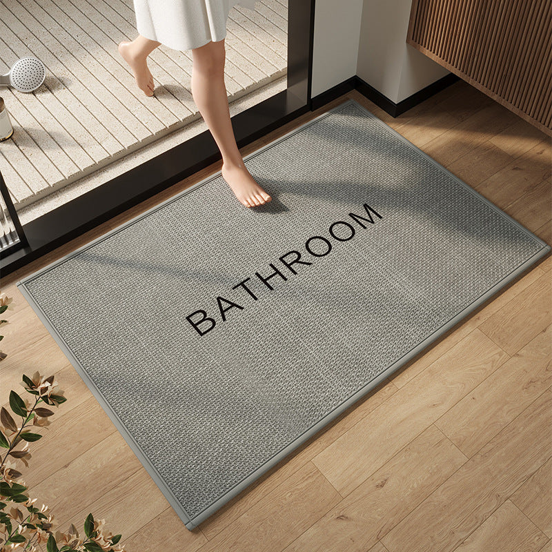Elegante moderne Badezimmermatte Brehn