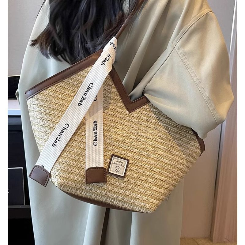 Gewebte Textur Schultertasche Brehn