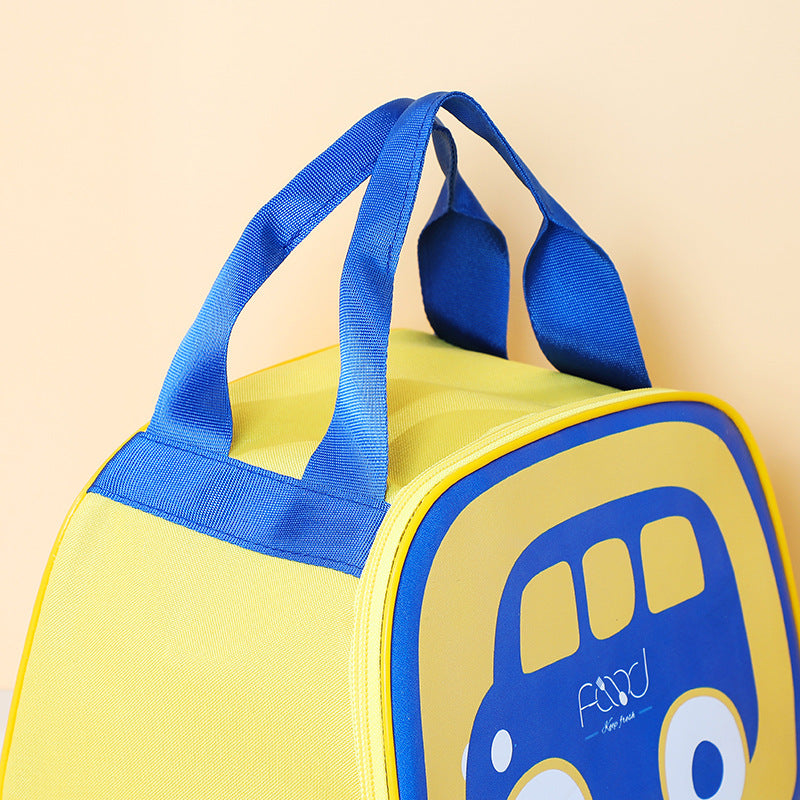 Verspielt isolierte Lunch-Tasche