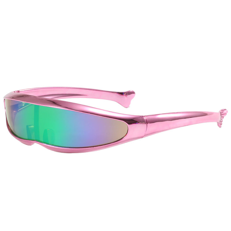 Damen Sportliche Schutz-Sonnenbrille mit aerodynamischem Design Brehn