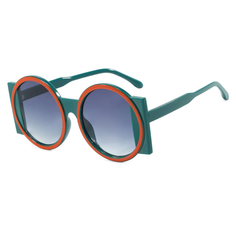 Damen oversized Sonnenbrille mit eckigem Rahmen und UV-Schutz Brehn