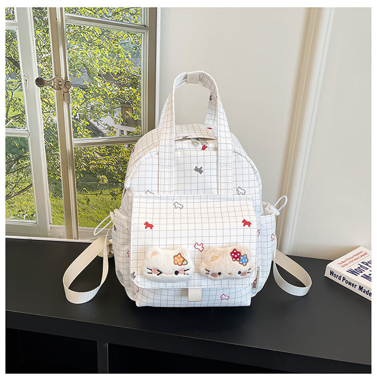 Adorable Plush Tier-Themen Rucksack