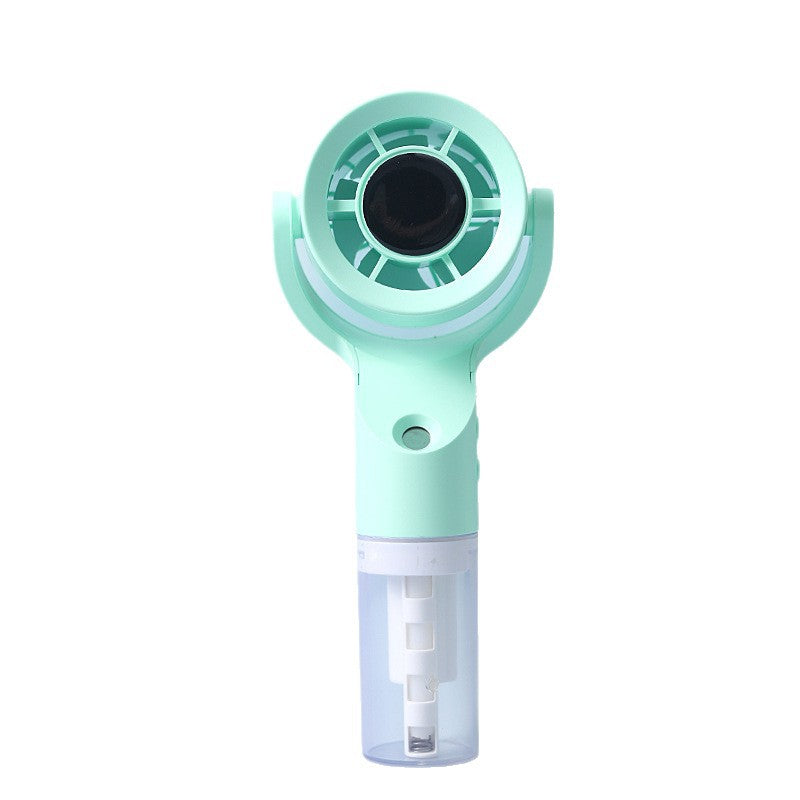 Unisex nan tragbare USB wiederaufladbare Handnebelfan mit verstellbarem Neigungswinkel und abnehmbarem Wassertank Brehn