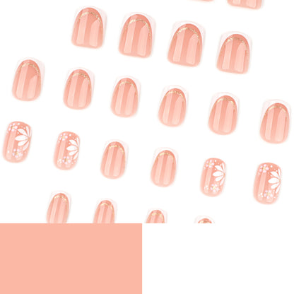 Kunstvolle Nagelverlängerungen mit floralem Design und eleganten Akzenten Brehn