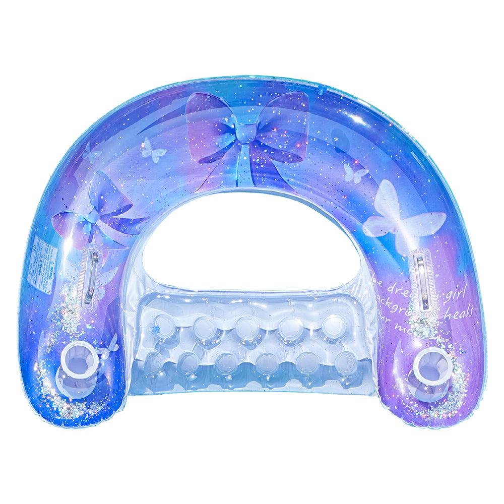Damen Aufblasbarer Wasser-Schwimmring mit ergonomischem Griff Brehn