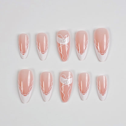 Premium dekoratives Press-On Nagelkunst Set