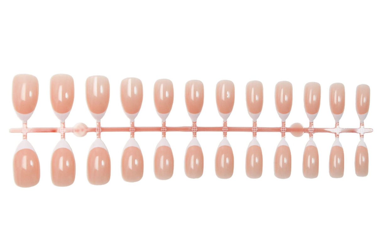 Kunstnagel Set mit natürlichen Acryltips Brehn
