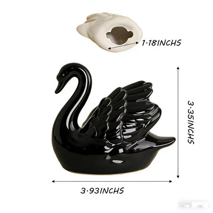Elegante Keramikschwanfigur Brehn
