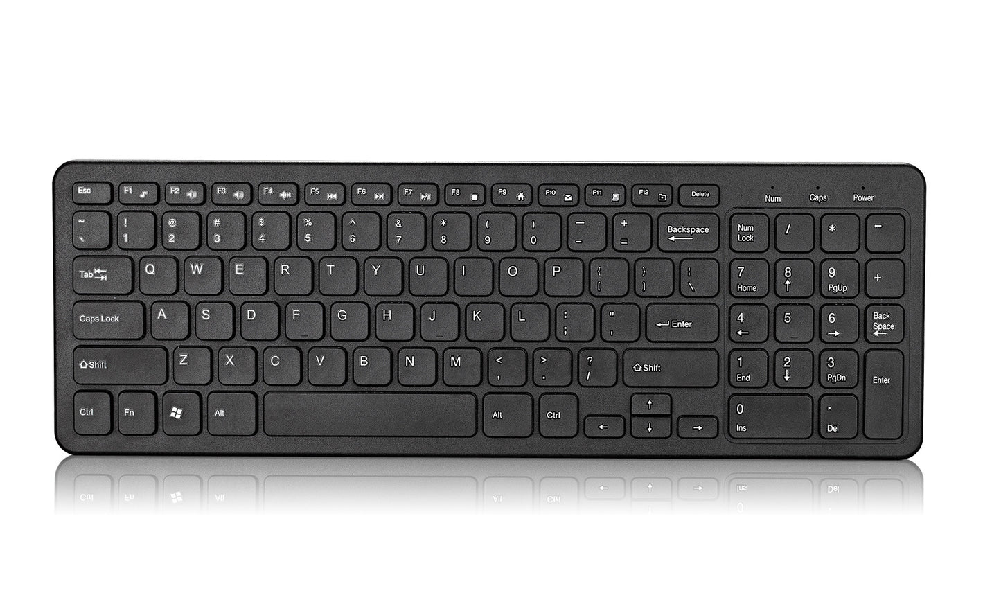 Funk-Tastatur und Maus Kombination mit Schlankem Design Brehn