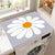 Blumenmuster Waschmaschinenabdeckung