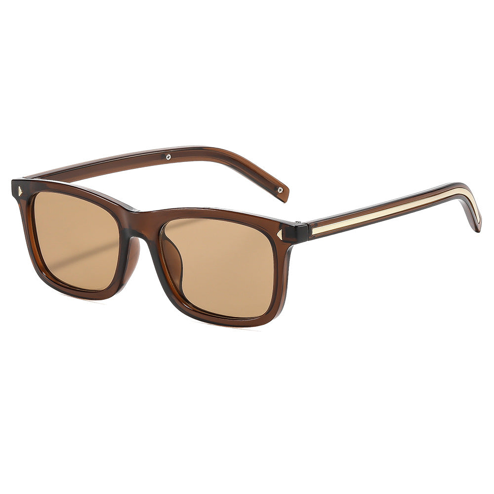 Herren Moderne Rechteckige Rahmenbrille Brehn