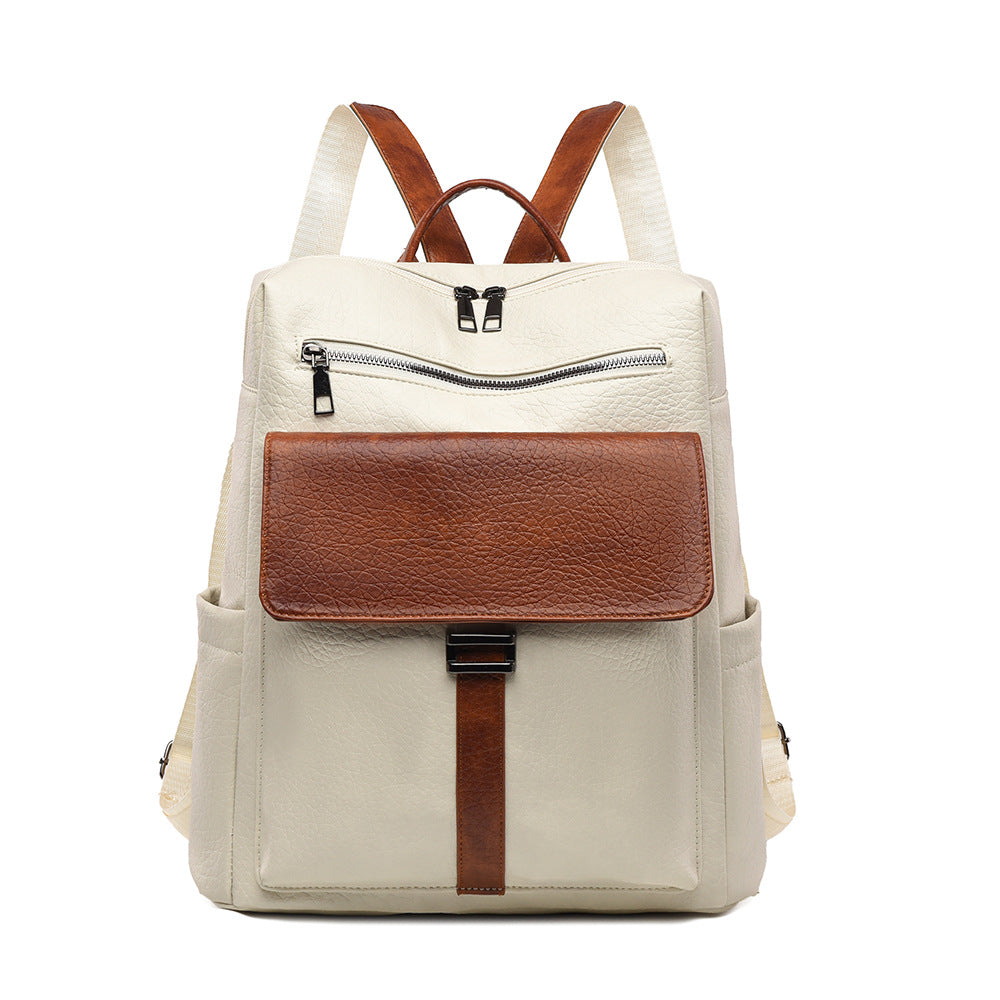 Vintage Leder Rucksack Brehn