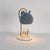 Verspielte Tischlampe
