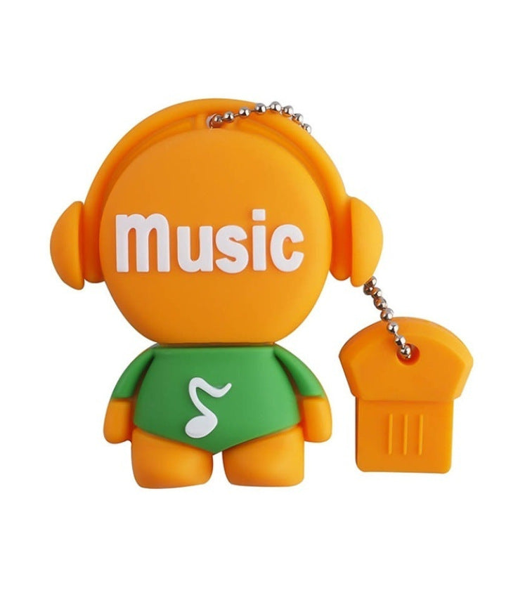 Süßer Musik-Themen-USB-Flash-Laufwerk Brehn