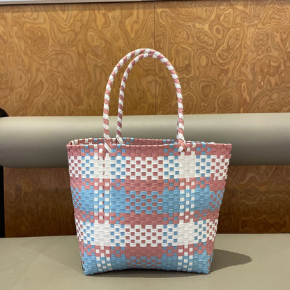 Handgewebte Einkaufs- und Strandtasche Brehn