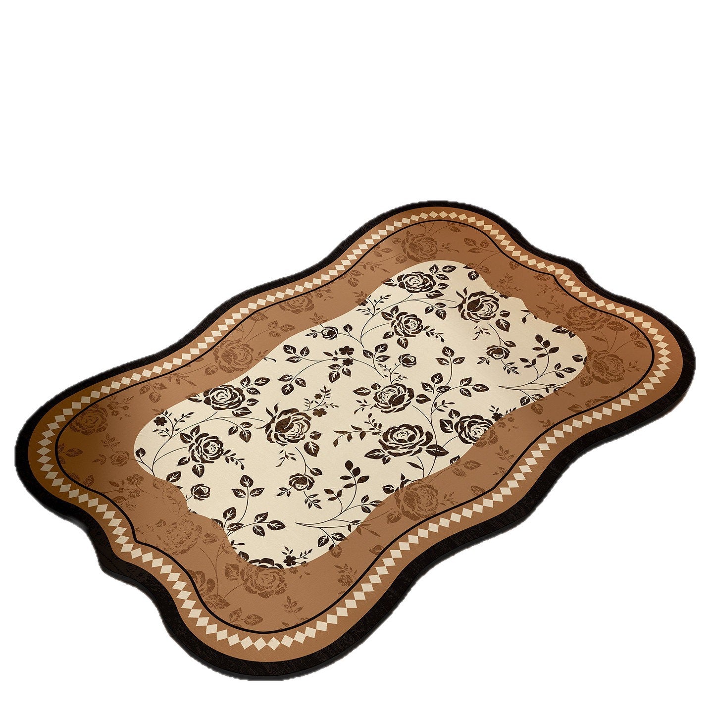Floral Design Badezimmermatte Brehn