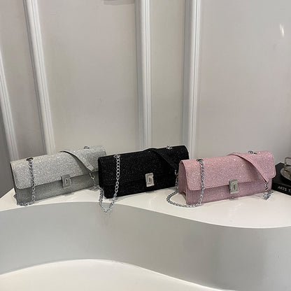 Elegante Nieten Abend-Clutch