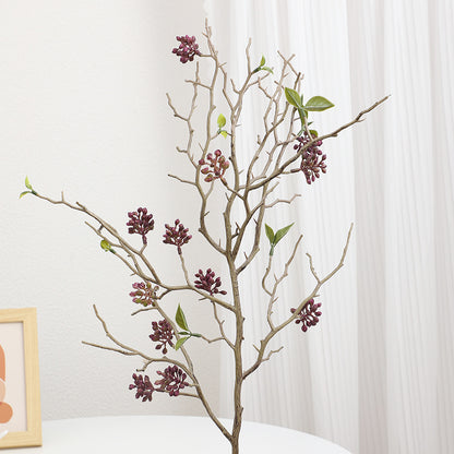 Dekorativer Kunstzweig mit detailverliebten Blüten Brehn