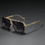 Damen Sonnenbrille mit luxuriösem Metallrahmen und stylischen Details Brehn
