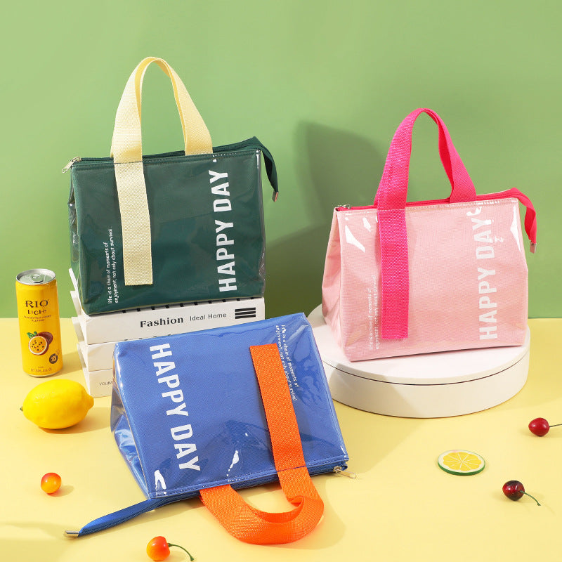 Isolierte Lunch-Tasche mit Reißverschluss