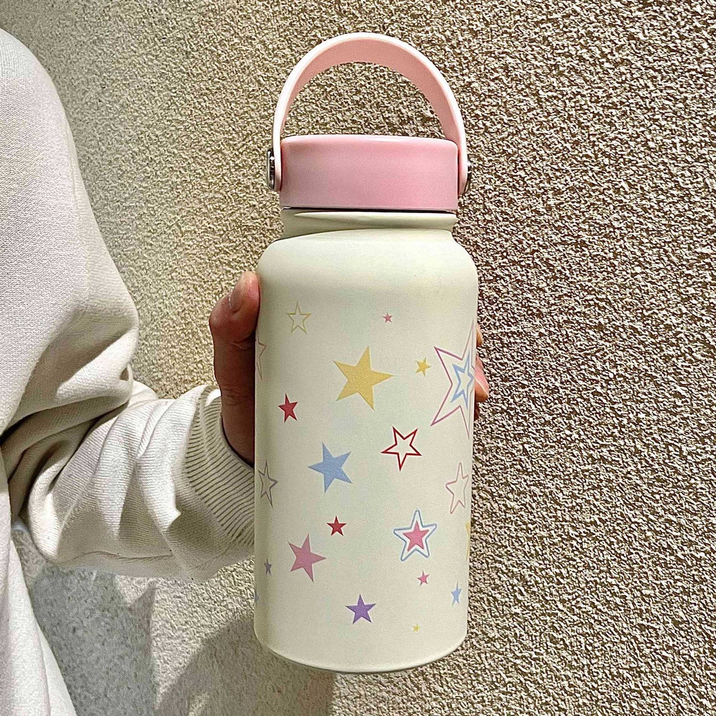 Damen Isoliertrinkflasche mit stylischem Sternenmotiv Brehn