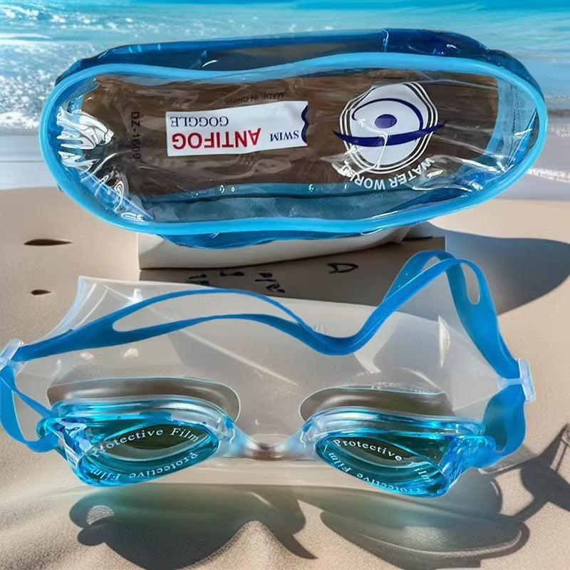 Anti-Beschlag Schwimmbrille mit Schutzlinse Brehn