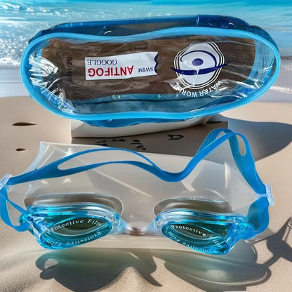 Anti-Beschlag Schwimmbrille mit Schutzlinse Brehn