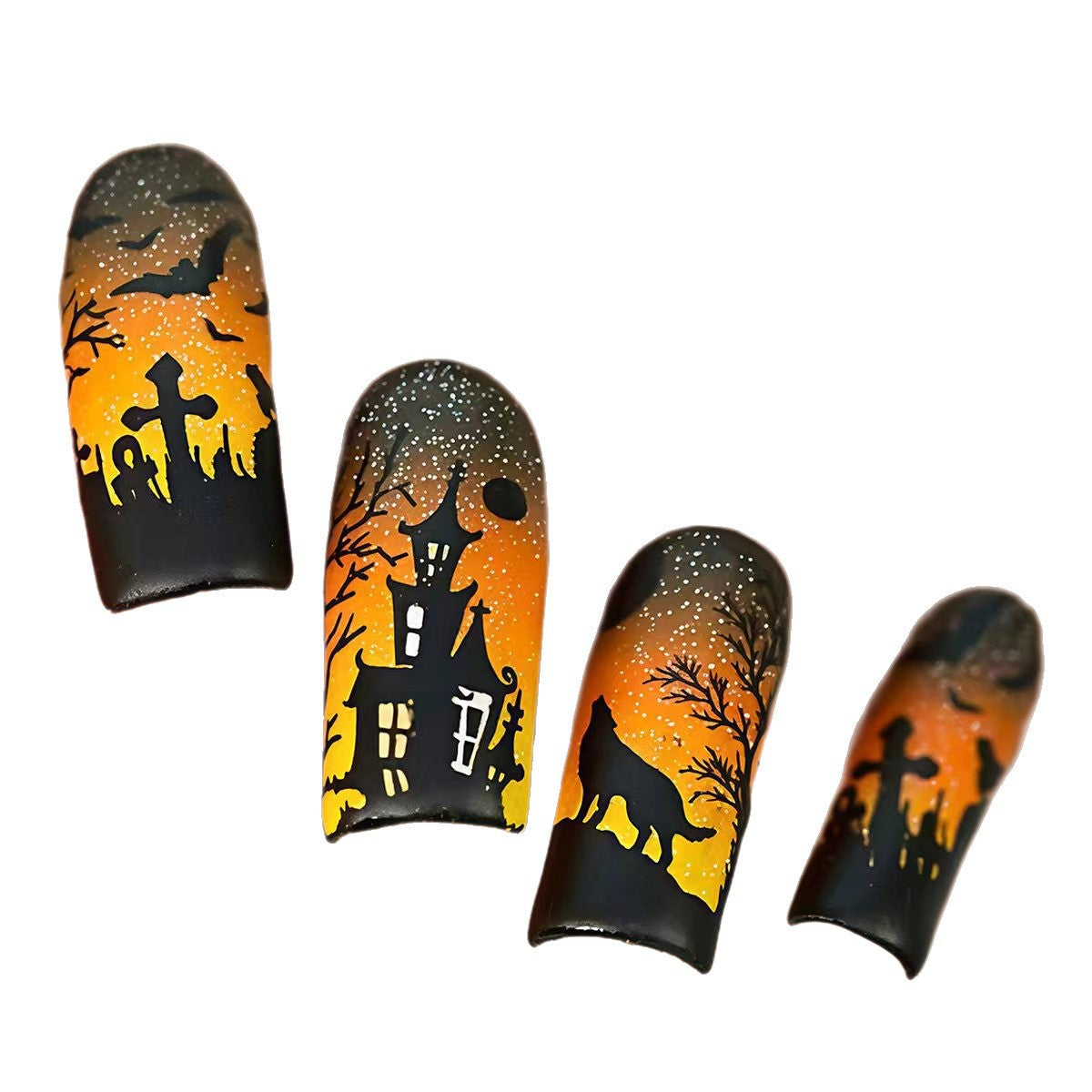 Kreatives Halloween Nageldesign Brehn