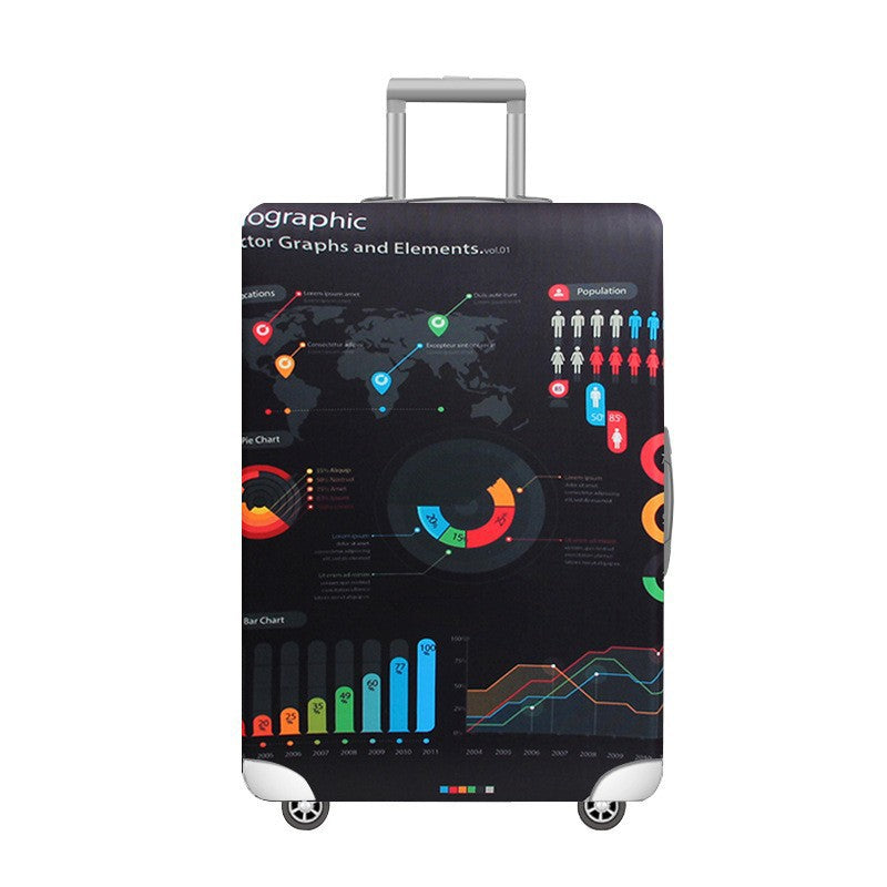 Unisex nan Hartschalen-Trolley mit auffälligem Marmorprint, Teleskopgriff und stoßfester Konstruktion Brehn