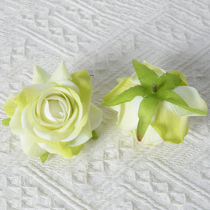 Elegante Stoff-Rosen-Haarspange
