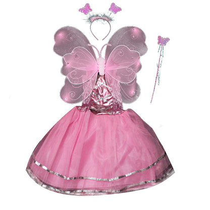 Mädchen Glänzende Tüll Prinzessinnenkleid