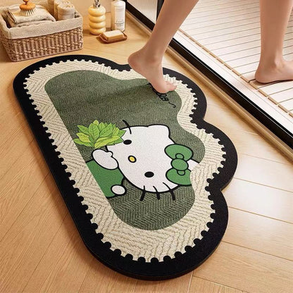 Cute Cartoon Badematte Brehn
