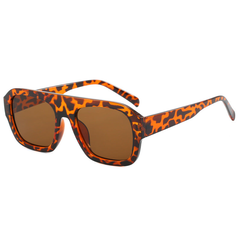 Damen oversize quadratische Sonnenbrille mit modernem Design Brehn