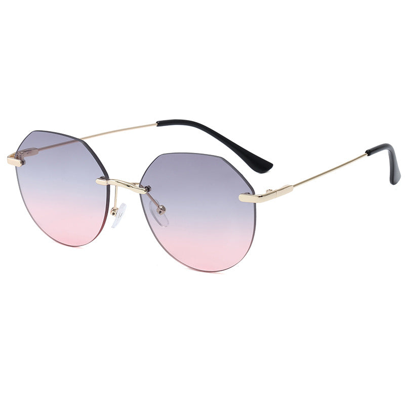 Damen Geometrische Sonnenbrille im modernen Design Brehn