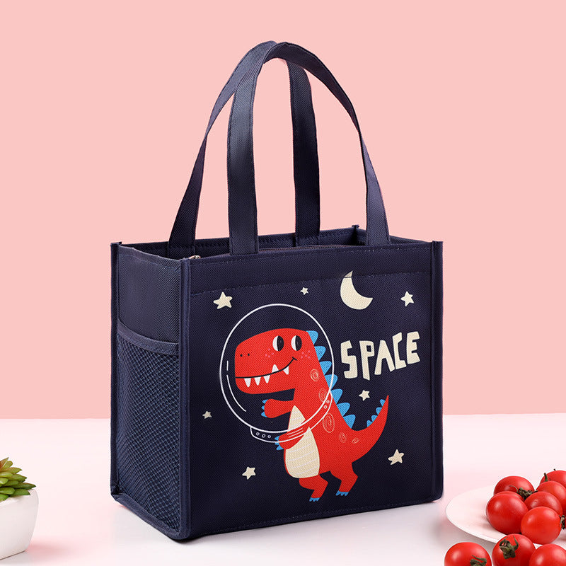 Kinder Isolierte Cartoon Lunch Tasche Brehn