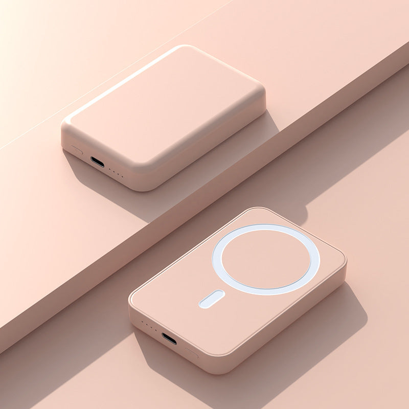 Tragbare Powerbank mit Qi-kompatibler Magnetladung und integrierter Schnellladefunktion Brehn