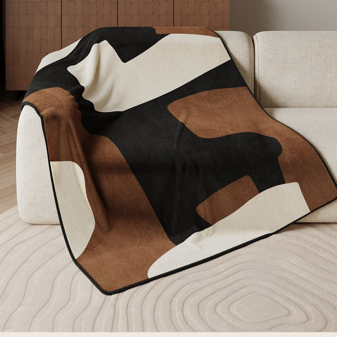 Dekorative Kuscheldecke