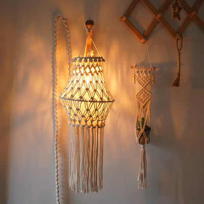 Macramé Hängelaterne Brehn