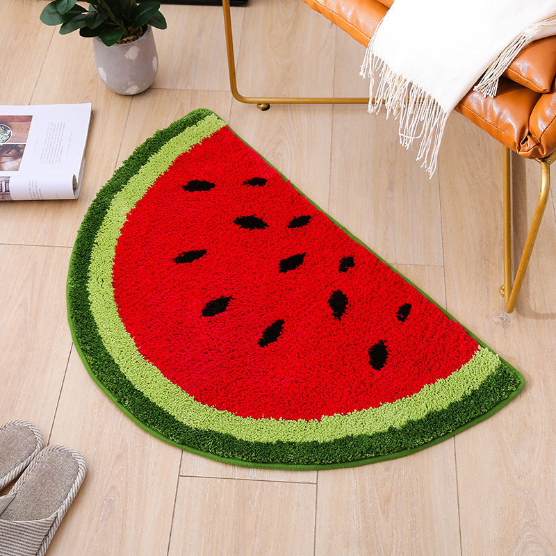 Wassermelonenstück Dekorativer Bereich Teppich Brehn